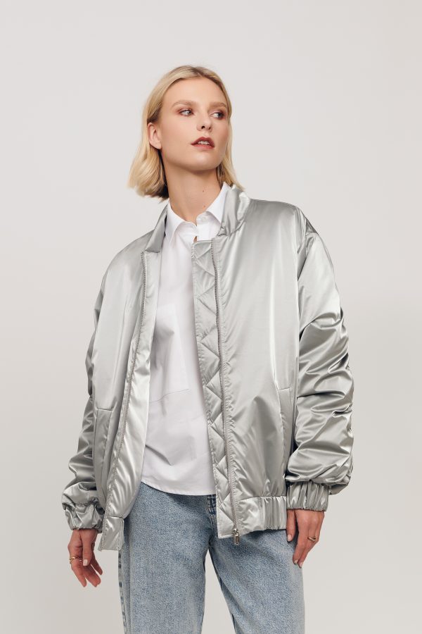 Jess Bomber - Silver -04