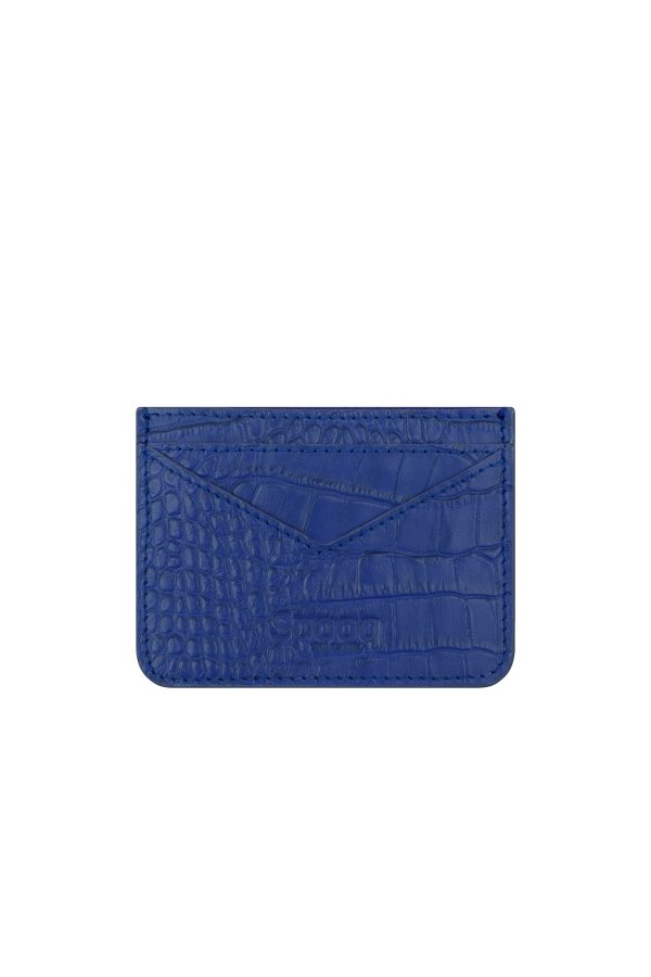 Card-holder-blue