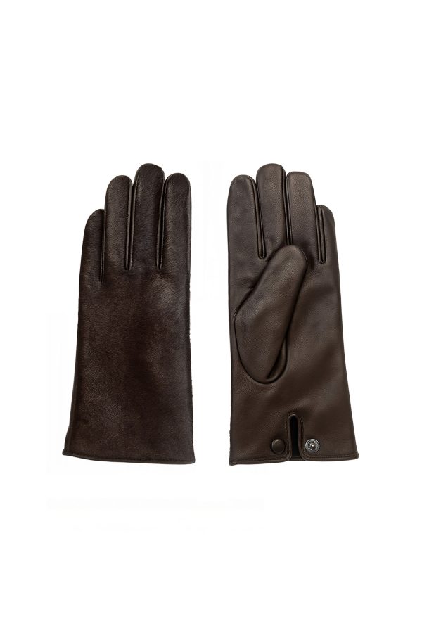 Glove-Pony-goed-Dark-brown