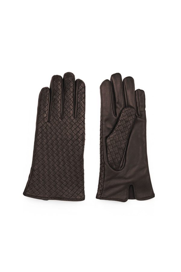 Glove-braid-goed-Dark-brown