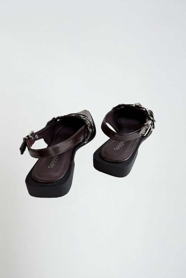 bordeaux achterkant schoen