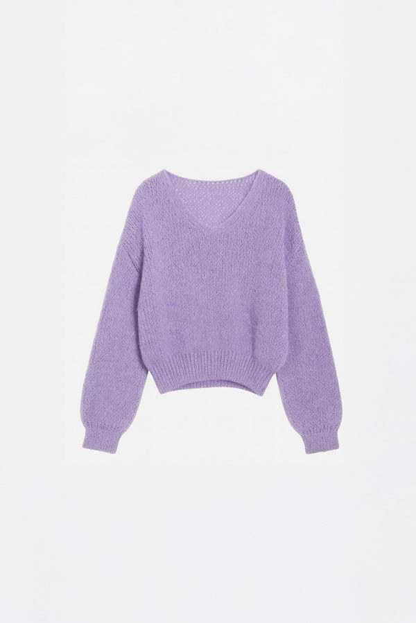 knitted-sweater-paars
