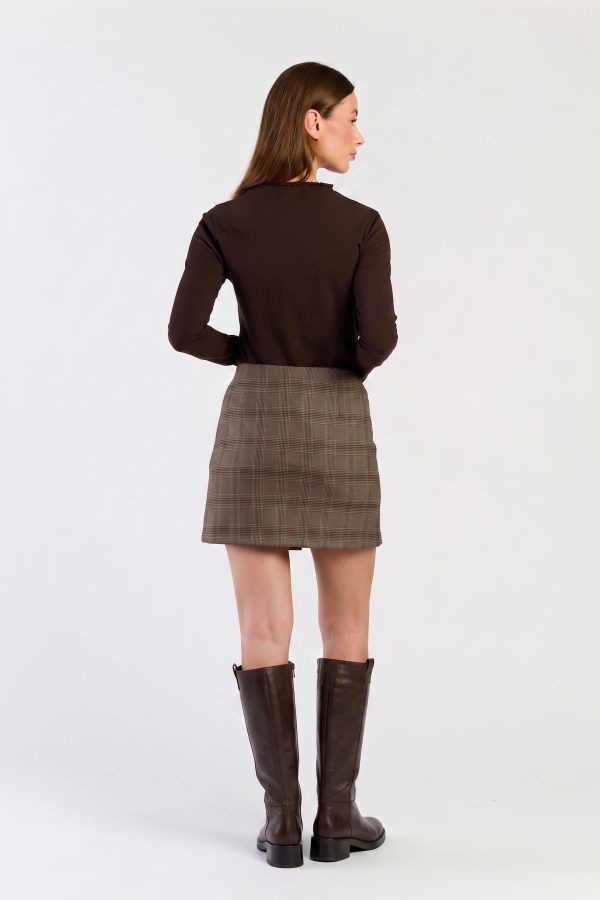 Ella skirt checked-05